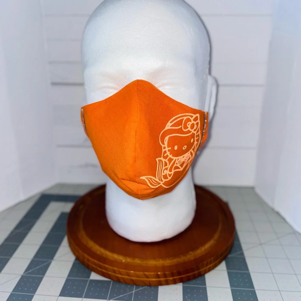 Hello kitty face mask mermaid
